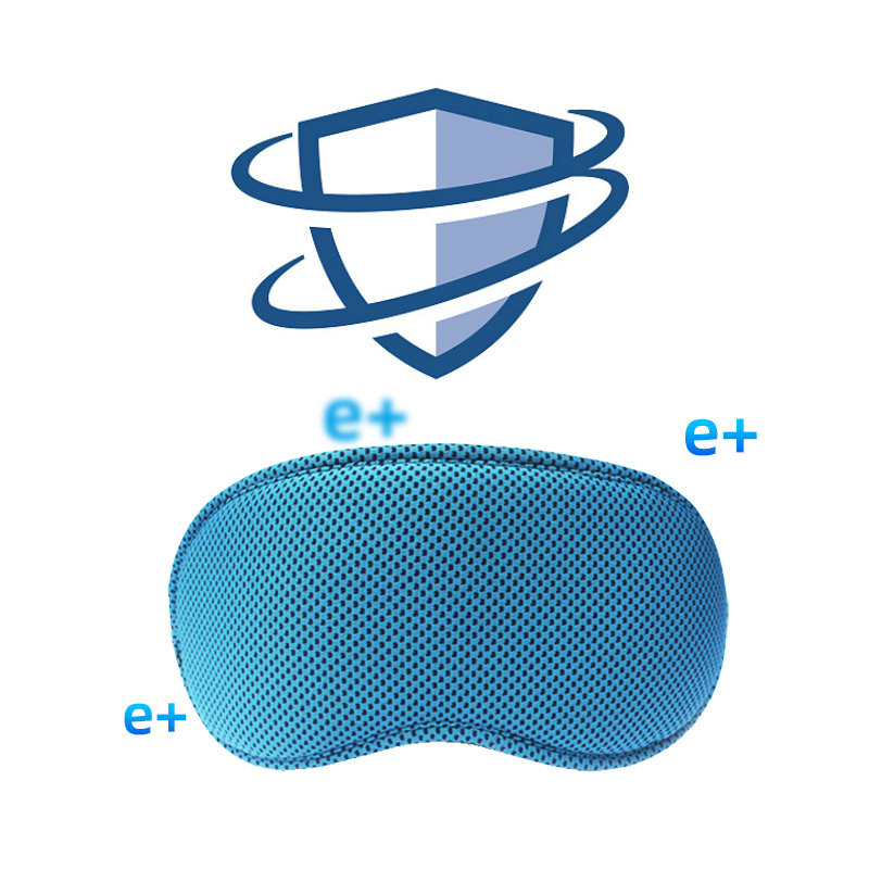 Állítható és fájdalommentes fejpánt Memory Foam szemmaszk